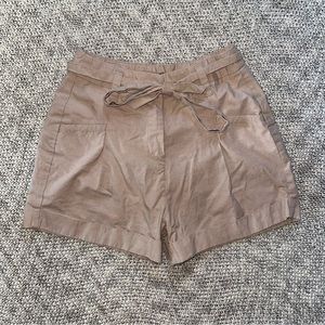 Streetwear Society Tan Tie Khaki Shorts